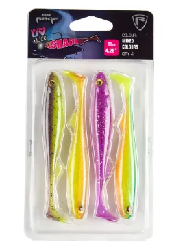 Fox Rage Slick Shad Mixed Colour Pack