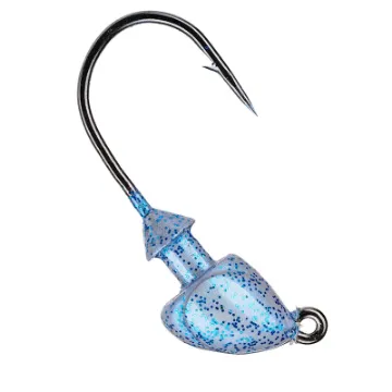 Strike King Strike King Squadron And Baby Squadron Swimbait Jig Heads (Baby) Blue Glimmer