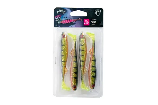 Fox Rage Slick Shad Ultra UV 11cm  / 4.25" - 4pcs