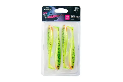 Fox Rage Slick Shad Ultra UV 11cm  / 4.25" - 4pcs