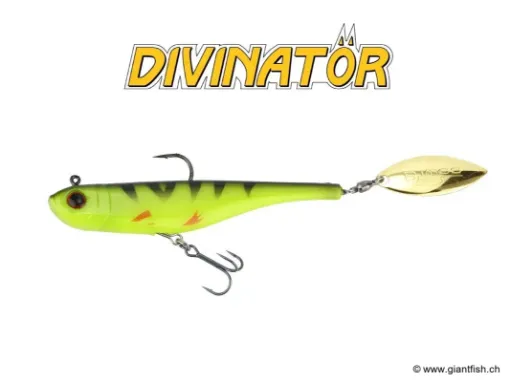 BIWAA DIVINATÖR Junior 22g - Coulée 0.8m/s Yellow Perch