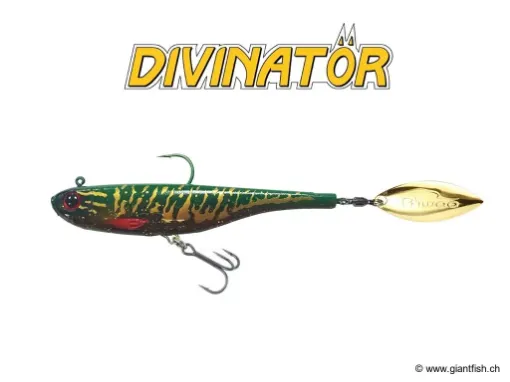 BIWAA DIVINATÖR Junior 22g - Coulée 0.8m/s Motor Oil Pike