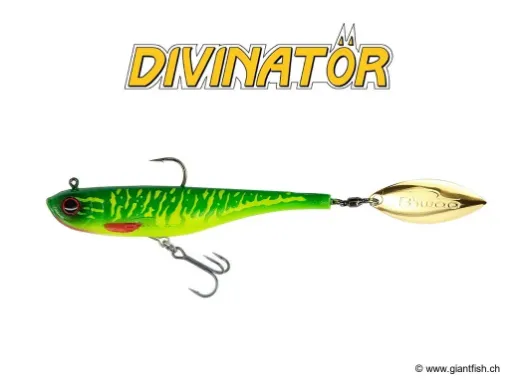 BIWAA DIVINATÖR Junior 22g - Coulée 0.8m/s Hot Chart Pike