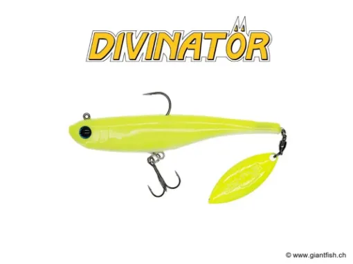 BIWAA DIVINATÖR Junior 22g - Coulée 0.8m/s UV Demon Chart