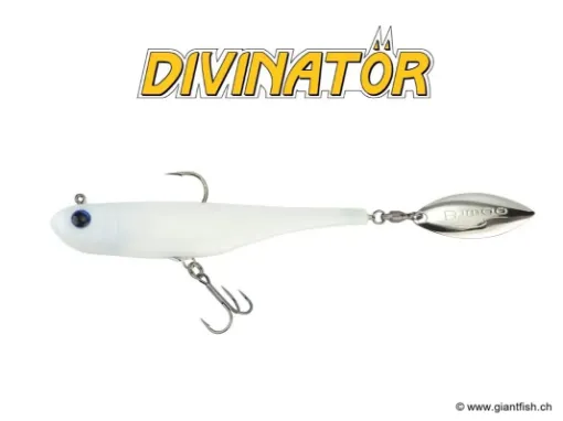 BIWAA DIVINATÖR Medium 35g - Coulée 1m/s Pearl White