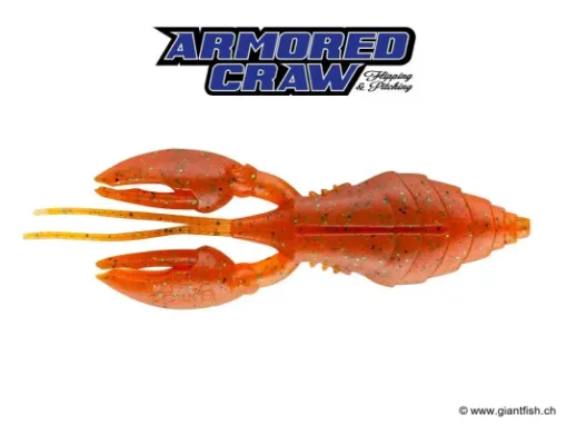 BIWAA ARMORED CRAW 4" #3 Orange Green