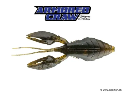 BIWAA ARMORED CRAW 4" #2 Green Pumpkin