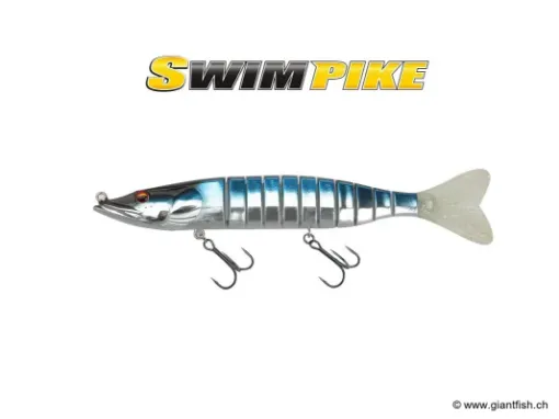 BIWAA SWIMPIKE 18cm - Coulée 0.4m/s - Blue Chrome