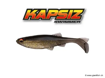 BIWAA KAPSIZ 3" Swimbait #206 Golden Shiner