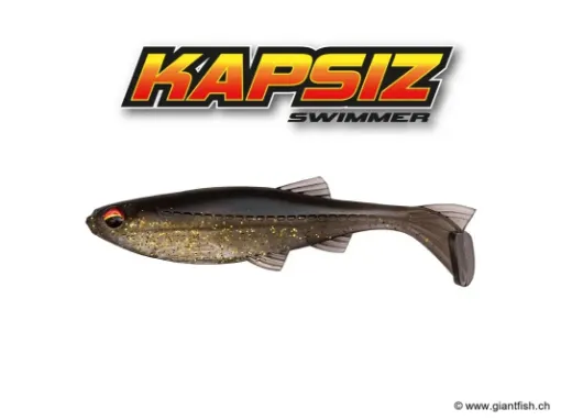 BIWAA KAPSIZ 4" Swimbait #206 Golden Shiner