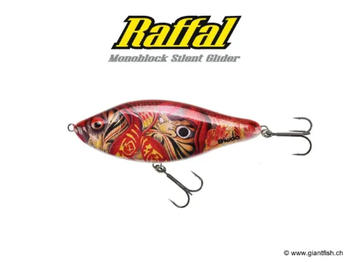 BIWAA RAFFAL 4" - GLIDER - Coulant Daruma red