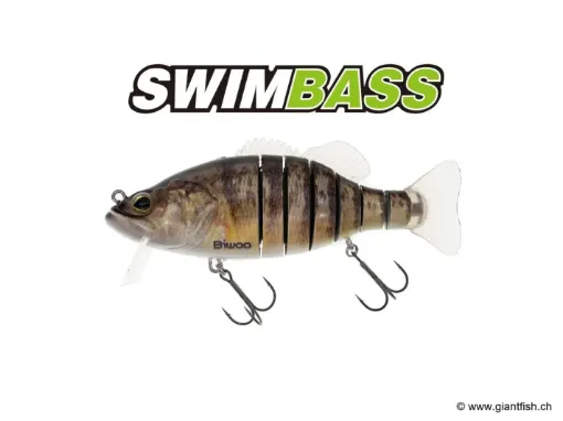 BIWAA SWIMBASS 6" Coulée lente - 65g Yellow Perch