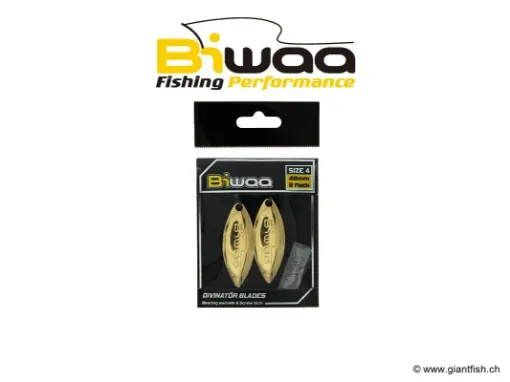 BIWAA DIVINATÖR Blade size 4" - 2pack - Gold Premium