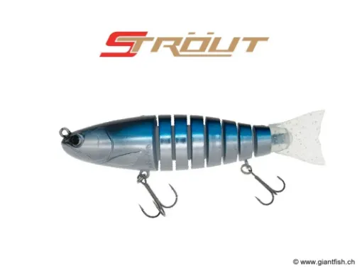 BIWAA S'TROUT 6.5" - Flottant Blue Chrome