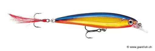 Rapala Leurre de pêche X-Rap