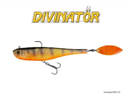 BIWAA DIVINATÖR Medium 35g - Coulée 1m/s CT Perch Orange