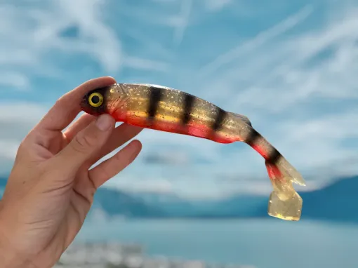 Custom AT Minnow lure - 25cm - Striped Ghost