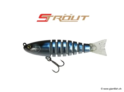 	BIWAA S’TROUT 3.5" - Coulée 0.3m/s Blue Chrome