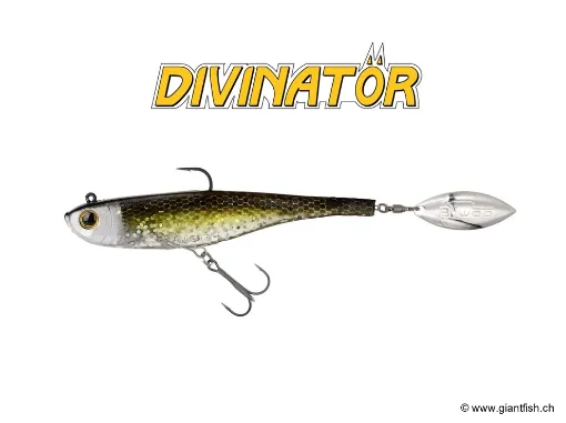 BIWAA DIVINATÖR Junior 22g - Coulée 0.8m/s Ghost Silver Holo