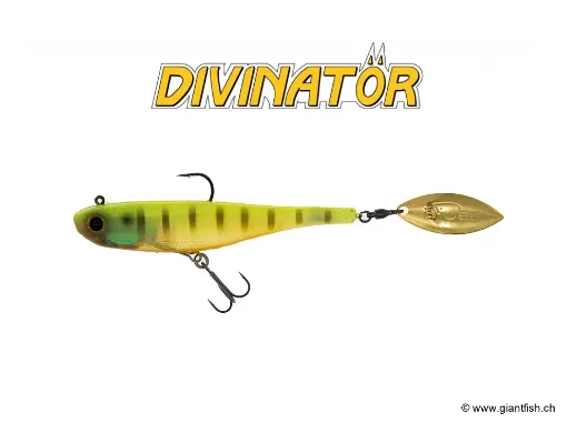 BIWAA DIVINATÖR Junior 22g - Coulée 0.8m/s Ghost Chart Gill