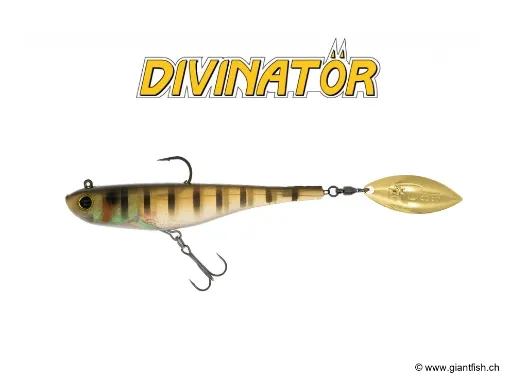 	BIWAA DIVINATÖR Junior 22g - Coulée 0.8m/s Ghost Gold Gill