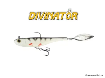 BIWAA DIVINATÖR Junior 22g - Coulée 0.8m/s White Perch