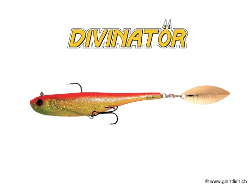 BIWAA DIVINATÖR Junior 22g - Coulée 0.8m/s Red Chart Back