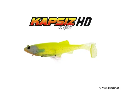 BIWAA KAPSIZ KAST HD 6" - 15cm - 43g Ghost Chartreuse