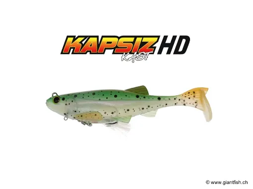 BIWAA KAPSIZ KAST HD 6" - 15cm - 43g Ghost Rainbow