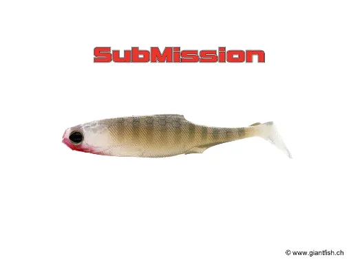 SUBMISSION 3" SHAD #74 Ghost Gill