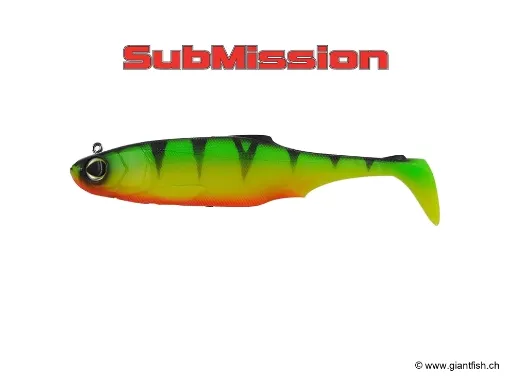 SUBMISSION 3" SHAD #12 Fire Tiger