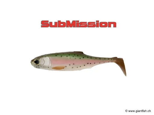 SUBMISSION 4" SHAD #49 Rainbow Trout