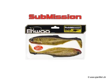 BIWAA SUBMISSION 8" SPLIT BELLY Aurora Gold