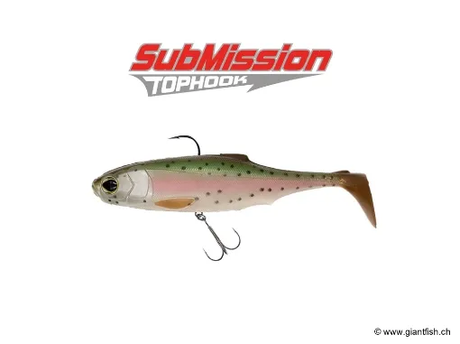 BIWAA SUBMISSION 8" TOP HOOK 360 Rainbow Trout