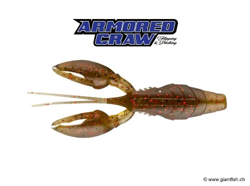 BIWAA VENUM PROSERIES : ARMORED CRAW 3" - 7.6 cm #4 Watermelon Red