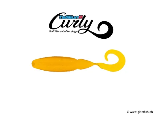 BIWAA TAILGUNR CURLY 2.5" #022 Motor Oil