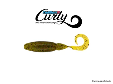 BIWAA TAILGUNR CURLY 2.5" #004 Watermelon Red