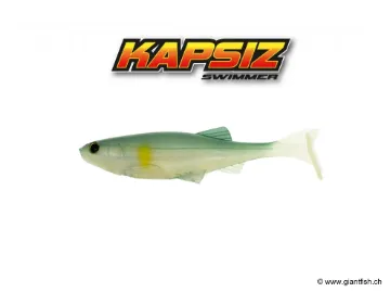 BIWAA KAPSIZ 5" Swimbait #086 Ghost Silver Holo