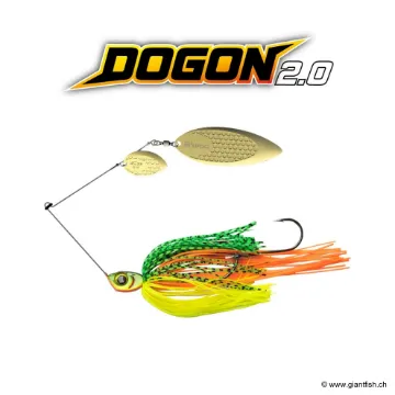 BIWAA DOGON 1/2oz - tandem willow #02 Fire tiger - Gold blades