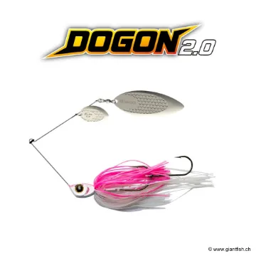 BIWAA DOGON 1/2oz - tandem willow #06 Pink ice - Silver blades