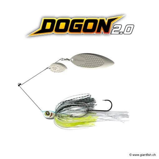 BIWAA DOGON 1/2oz - tandem willow #07 Sexy shad - Silver blades