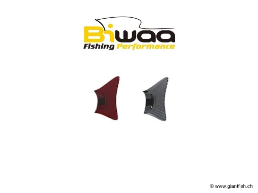 BIWAA Spare tails for SEVEN 4" 2 colors : #RT01 Red & Smoke