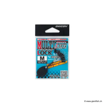 L-12 MULTI SINKER LOCK - S - 4 to 12 lb (18/pck