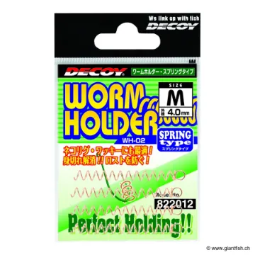 WORM HOLDER - M - 4 mm (4/pck