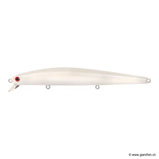 ZBL SYSTEM MINNOW 123F 672 PEARL WHITE BF