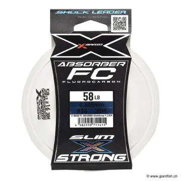 X BRAID X021 FC ABSORBER SLIM STRONG - 88 LBS - 30 m