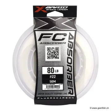 X BRAID X023 FC ABSORBER - 130 LBS - 50m