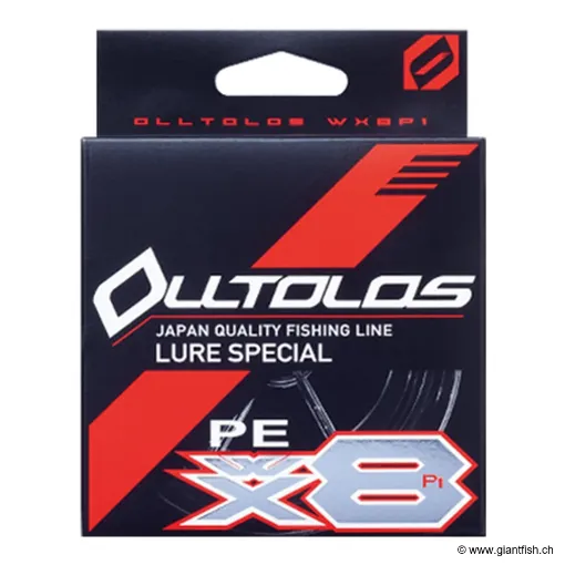 X BRAID N280 OLLTOLOS WX8-P1 - PE 5 - 85lbs (80m