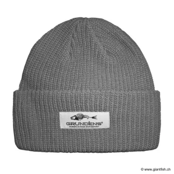 GRUNDENS WATCH CAP BEANIE MONUMENT GREY