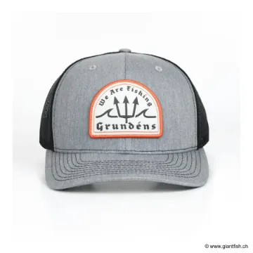 POSEIDON TRUCKER CAP - HEATHER GREY / BLACK